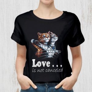 Titanic Cats Actor Love is not canceled shirt 5