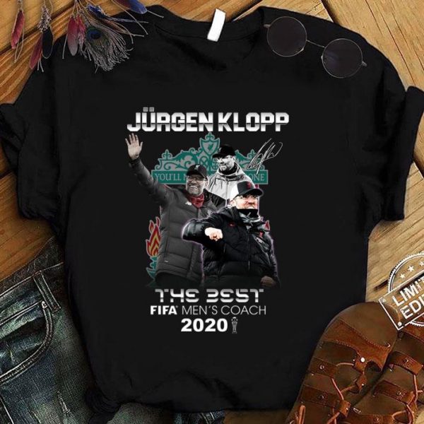 Best Liverpool Jürgen Klopp signature The Best Fifa Men's Coach 2020 shirt 1
