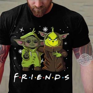 Best Friends Baby Yoda and Grinch Disney shirt 6