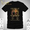 Coldplay Band 25th Anniversary 1996-2021 Thank You For The Memories shirt 9