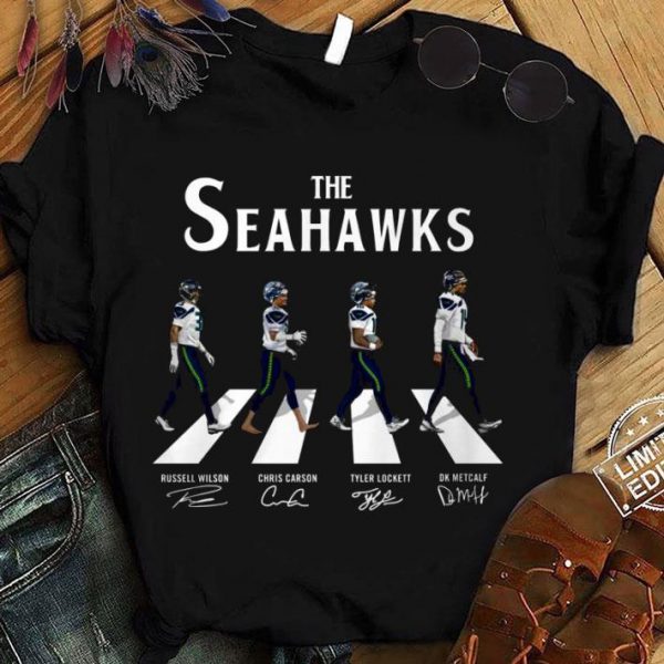 The Seattle Seahawks Signatures shirt 1