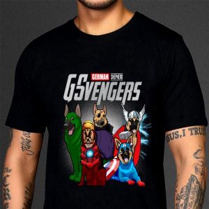 German Shepherd GSvengers Avengers Endgame Infinity War shirt 6