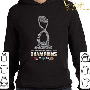 Name Player Cotton Bowl Classic Champions Oklahoma Sooners 55-20 shirt 7