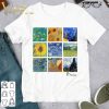 Van Gogh Paintings Sunflowers Starry Night shirt 8