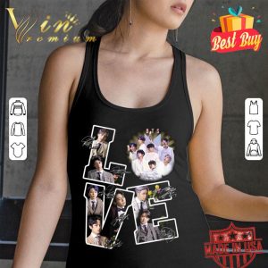 Original Bangtan Boys Love BTS Boy band signatures shirt 6