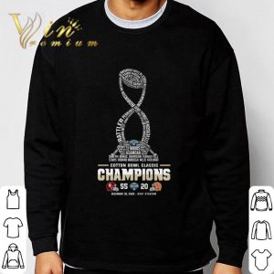 Name Player Cotton Bowl Classic Champions Oklahoma Sooners 55-20 shirt 6