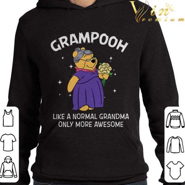 Pooh Grampooh like a normal grandma only more awesome shirt 4