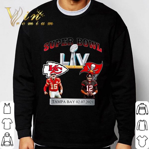 Tampa Bay Buccaneers vs Kansas City Chiefs Super Bowl LIV Champions Shirt 3