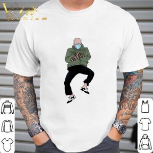 Bernie Sanders Mittens Sitting Gangnam Style Inauguration Funny Meme Shirt 5