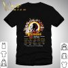 The Washington Football Team 88 Years Of 1932-2020 Signed Thank You Memories Shirt 9