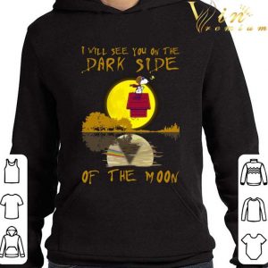 Snoopy Woodstock Pink Floyd I Will See You On The Dark Side Of The Moon Shirt 7