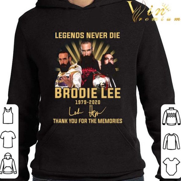 Legends Never Die Brodie Lee 1978-2020 Signature Shirt 4