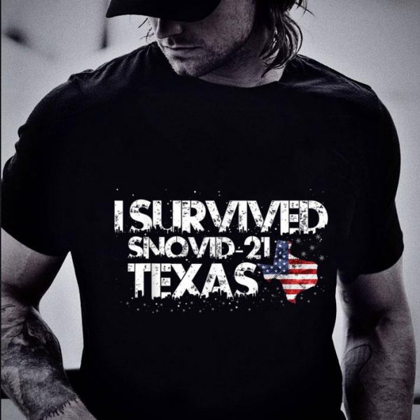 Official I survived snovid-21 Texas Shirt 2