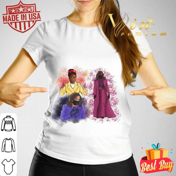 Best Kamala Harris Amanda Gorman Michelle Obama Inspiring Women Shirt 3