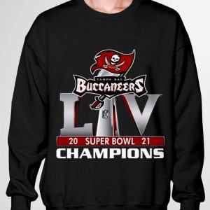Official Super Bowl LIV 2021 Tampa Bay Buccaneers Champions Shirt 6