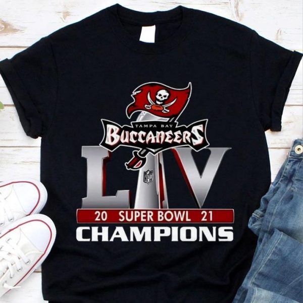 Official Super Bowl LIV 2021 Tampa Bay Buccaneers Champions Shirt 1