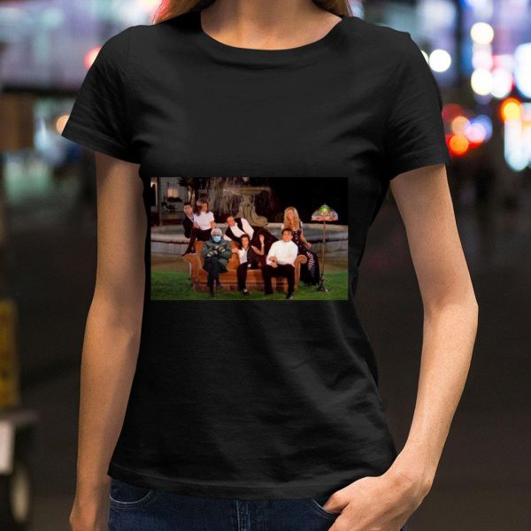 Premium Bernie And Friends Bernie Sanders Mittens Sitting Inauguration Meme Shirt 2