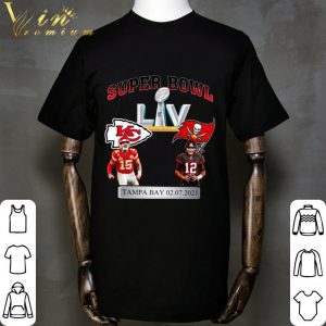 Tampa Bay Buccaneers vs Kansas City Chiefs Super Bowl LIV Champions Shirt 5