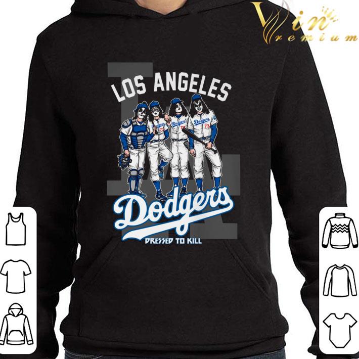 Kiss Band Member Los Angeles Dodgers Dressed To Kill Shirt 10 Kiss Band Member Los Angeles Dodgers Dressed To Kill Shirt