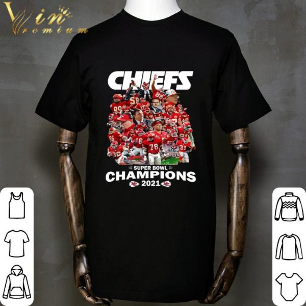 Team Kansas City Chiefs Super Bowl Champions 2021 Shirt 2