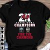 Best Tampa Bay Buccaneers 2X Super Bowl LV Champions Fire The Cannons Shirt 8