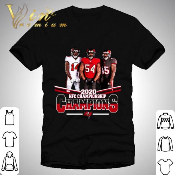Chris Godwin Lavonte David Devin White Tampa Bay Buccaneers 2020 Champions Shirt 1