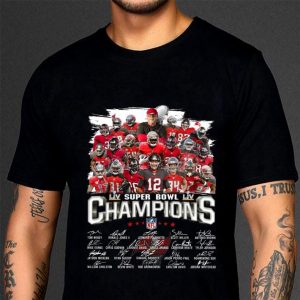 Best Team Player Tampa Bay Buccaneers LIV Super Bowl LIV Champions NFL Signatures shirt 6