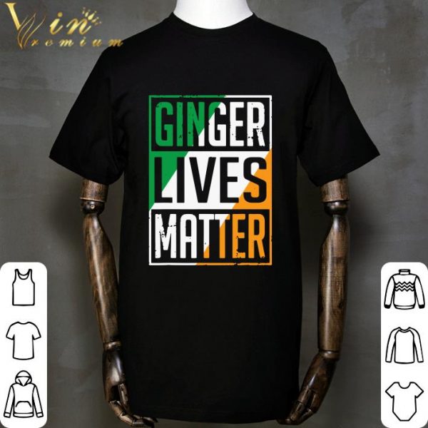 Ginger Lives Matter Irish Flag St. Patrick's Day Shirt 2