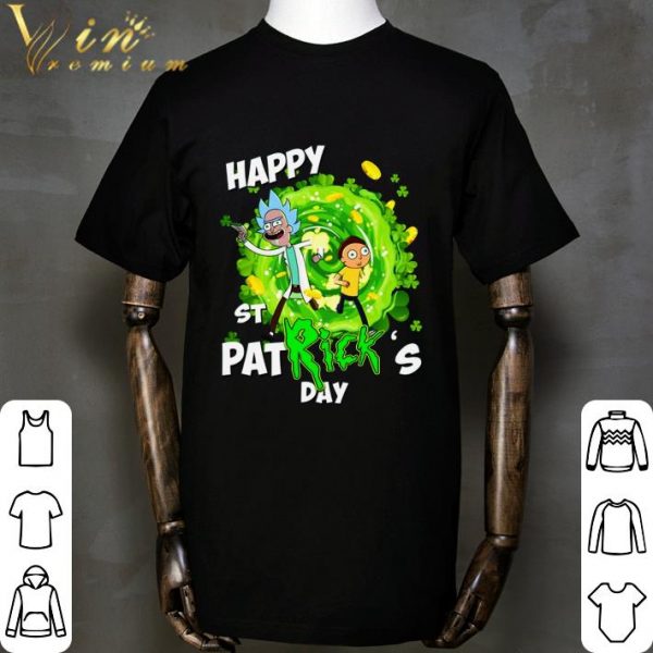 Rick and Morty Crossover Happy St. PatRick's day shirt 2