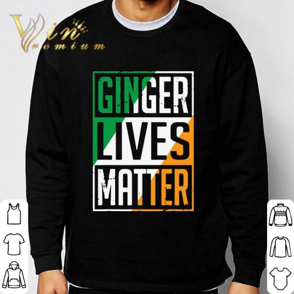 Ginger Lives Matter Irish Flag St. Patrick's Day Shirt 3
