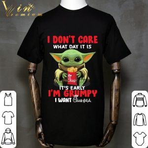 Baby Yoda I Don’t Care What Day It Is Its Early Im Grumpy I Want shirt 5