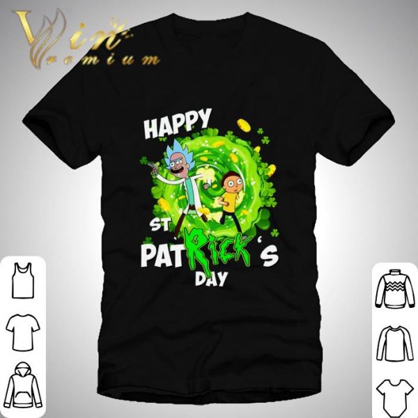 Rick and Morty Crossover Happy St. PatRick's day shirt 1