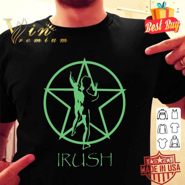 Original Rush band 2112 Starman Irush Irish St. Patrick's day shirt 2