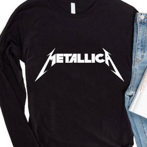 Official Logo Metallica band shirt 7