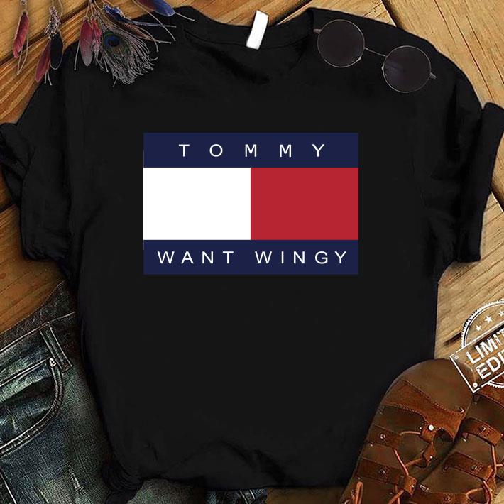 tommy want wingy shirt