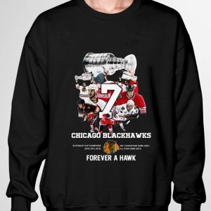 Premium No.7 Brent Seabrook Chicago Blackhawks Forever A Hawk shirt 6
