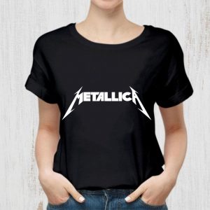 Official Logo Metallica band shirt 5