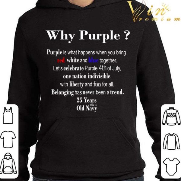 2021 Fourth Of July Old Navy Purple shirt 4