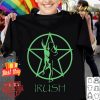 Original Rush band 2112 Starman Irush Irish St. Patrick's day shirt 8