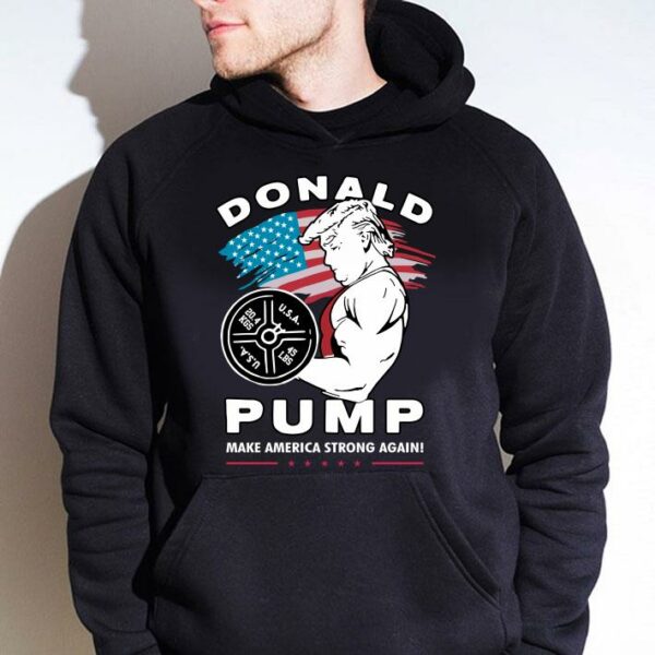Hot Donald Trump Weightlifting Pump Make American String Again shirt 4