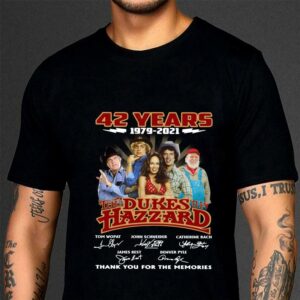 Awesome 42 Years 1979-2021 Of The Dukes Of Hazzard Thank You For The Memories shirt 6