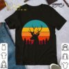 Original Vintage Sunrise Retro Sunset Deer Buck Antlers Classic shirt 8