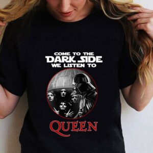 Darth Vader come to the dark side we listen to Queen shirt 5