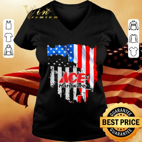 Original Ace Hardware American Flag Independence Day shirt 2