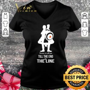 Official Captain america and bucky barnes because I’m with you till the end of the line shirt 5