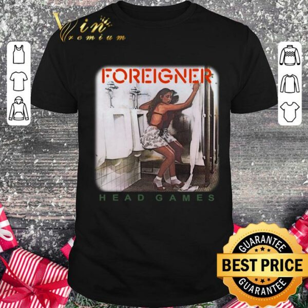 Premium Foreigner Band Head Games shirt 1