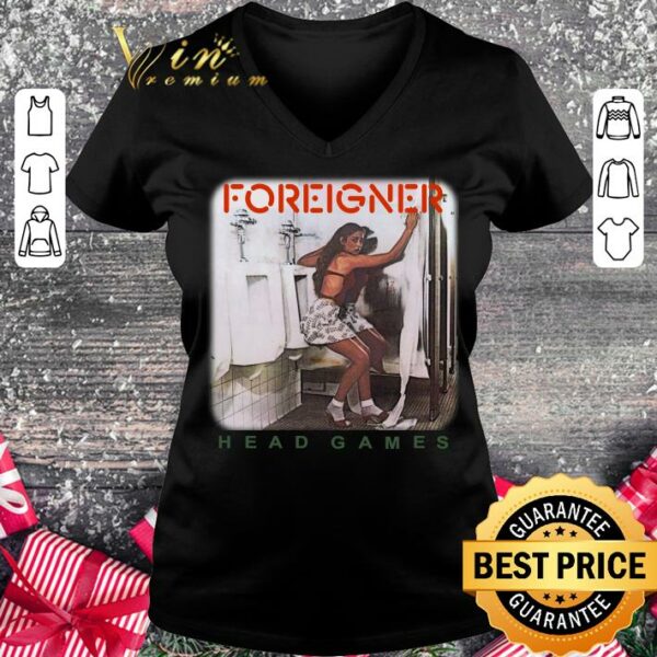 Premium Foreigner Band Head Games shirt 2