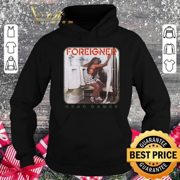 Premium Foreigner Band Head Games shirt 4