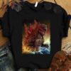 Official Godzilla 2000 Millennium Poster shirt 9