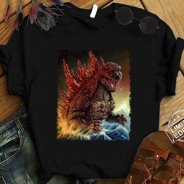 Official Godzilla 2000 Millennium Poster shirt 1